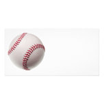Baseballs - Customize Baseball Background Template Photo Cards