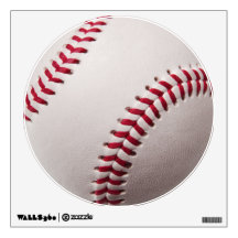 Baseballs - Customize Baseball Background Template Room Decals
