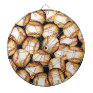 BASEBALLS Dart Board