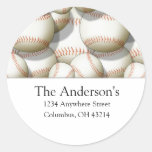 Baseballs Design 2 Address Labels/Stickers stickers