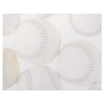 Baseballs Letterhead Template