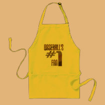Baseball's Number One Fan aprons
