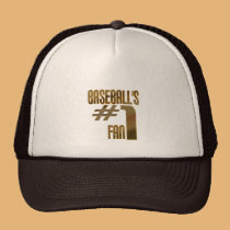 Baseball's Number One Fan hats