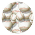 Baseballs Stickers by mrssocolov2 Baseballs Stickers