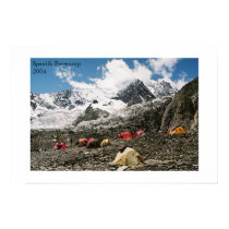 Basecamp at 4,200m posters