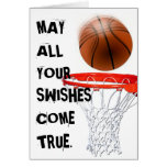 BASEKETBALL BIRTHDAY GREETING CARD