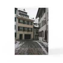 Basel in winter, Switzerland cards