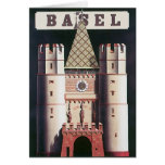 Basel Vintage Travel Poster cards