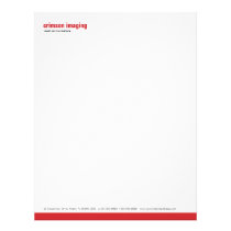 Baseline Panel Crimson Letterhead