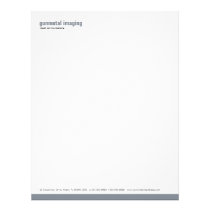 Baseline Panel Gunmetal Letterhead
