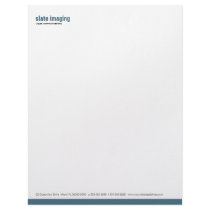 Baseline Panel Slate Letterhead