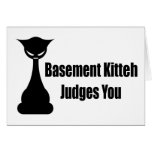 Basement Kitteh Judges You cards