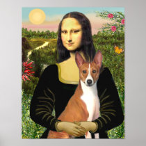 Basenji (#1) & Mona Lisa Posters