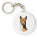 Basenji 9L034D-09 Keychain