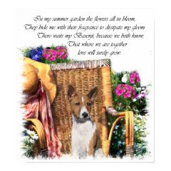 Basenji Art Gifts Print print