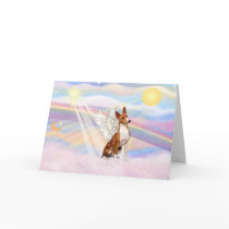 Basenji Greeting Card