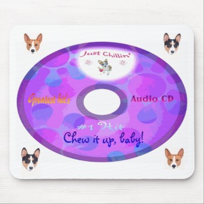 Basenji CD Mouse pad by deesbasenjis
