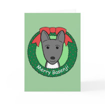 Basenji Christmas Cards