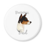 Basenji Dad 2 Fridge Magnet