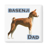 Basenji Dad 4 - Magnet