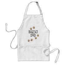 Basenji Dad Apron