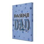 Basenji DAD Canvas Print
