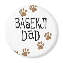 Basenji Dad Magnets