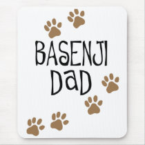 Basenji Dad Mouse Pads