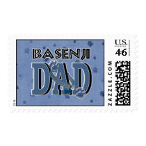 Basenji DAD Postage Stamps