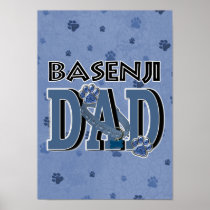 Basenji DAD Print