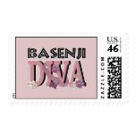 Basenji DIVA Stamp