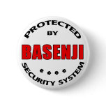 Basenji Dog Security Pin