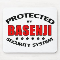 Basenji Dog Security Mouse Pad