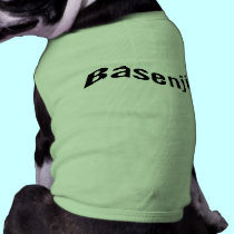 Basenji Dog T-Shirt pet clothing