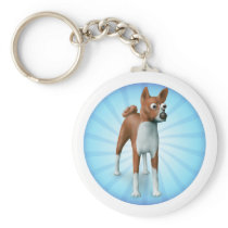 Basenji Key Chains