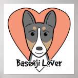 Basenji Lover Poster