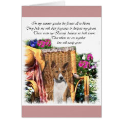 Basenji Art Greeting or Note Cards