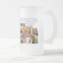 Basenji Lovers Art Frosted mug
