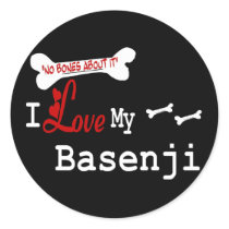 Basenji Lovers Gifts Sticker