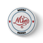 BASENJI mom Pin