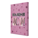 Basenji MOM Canvas Print