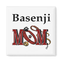Basenji Mom Gifts Magnet