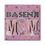 Basenji MOM Refrigerator Magnet
