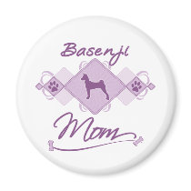 Basenji Mom Magnets