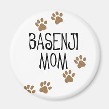 Basenji Mom Magnet
