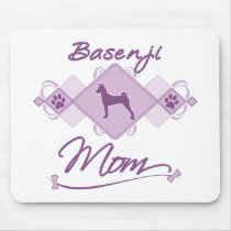 Basenji Mom Mousepads