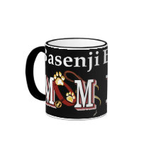 Basenji Mom mugs