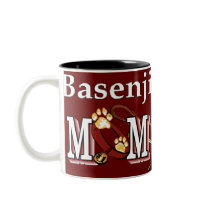 Basenji Mom mugs