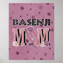 Basenji MOM Posters