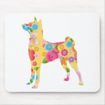Basenji Mouse Pads
